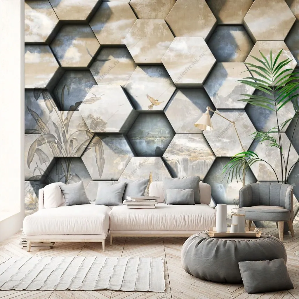 Фотообои 3д пейзаж  10-931