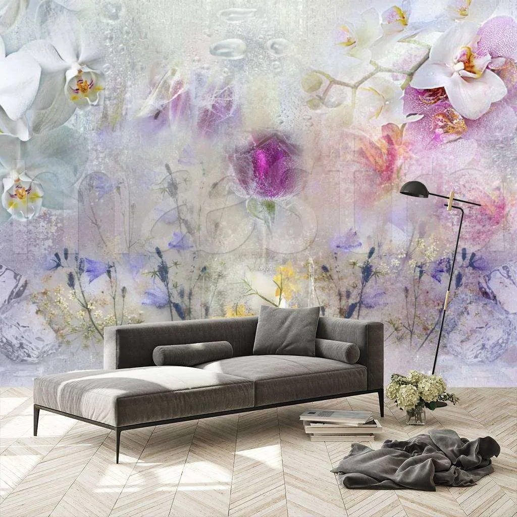 Фотообои в интерьере весна  7-518 фото