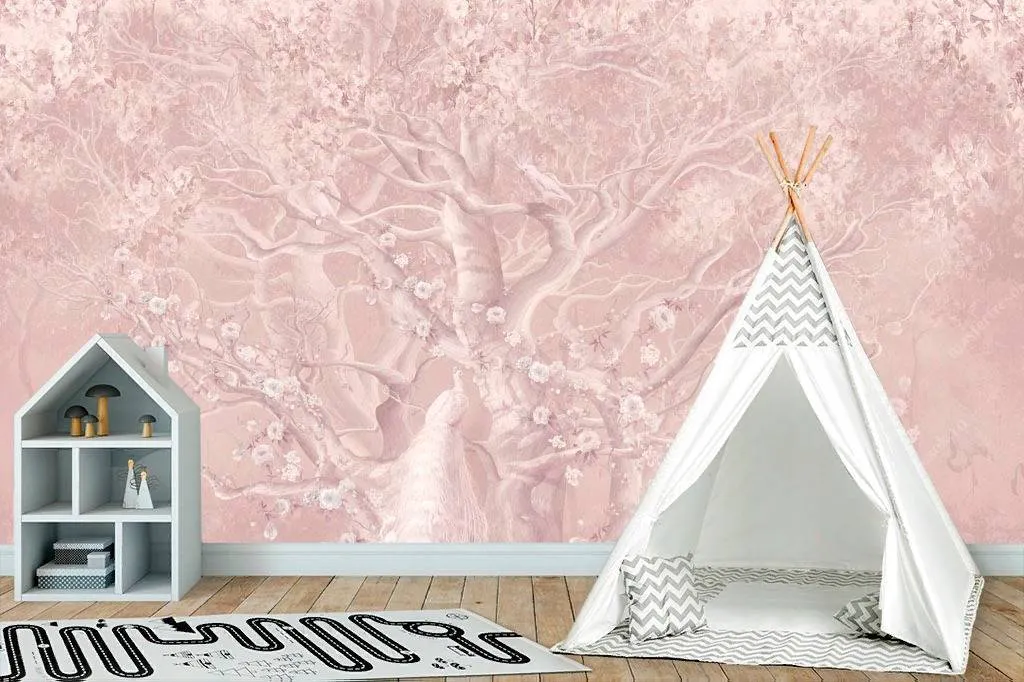 Фотообои Жар птицы в волшебном лесу  13-094