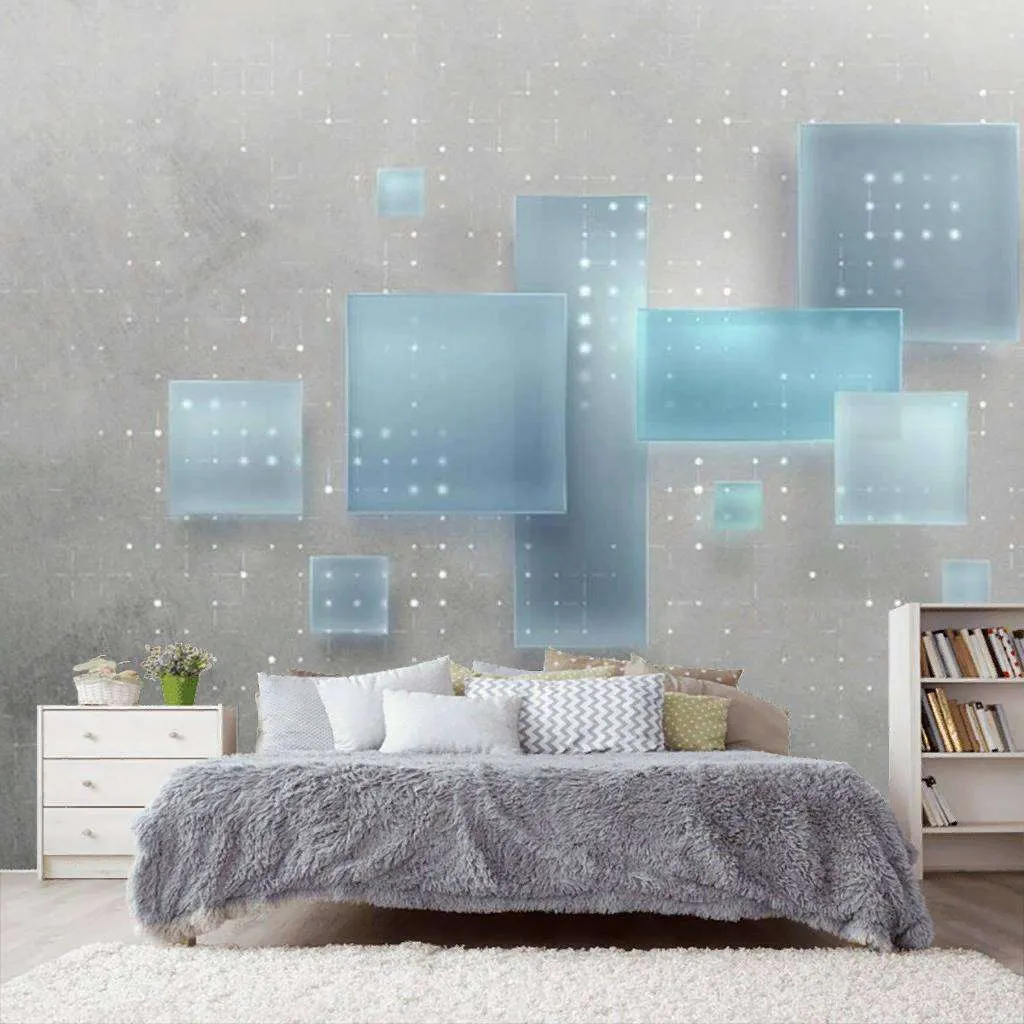 Фотообои в интерьере 3д прозрачный фон  15-433 фото