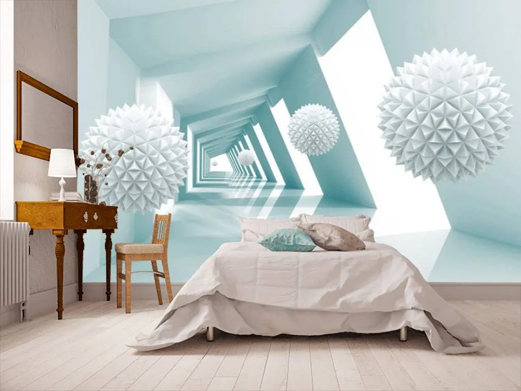 Фотообои Стереоскопические шары  15-707