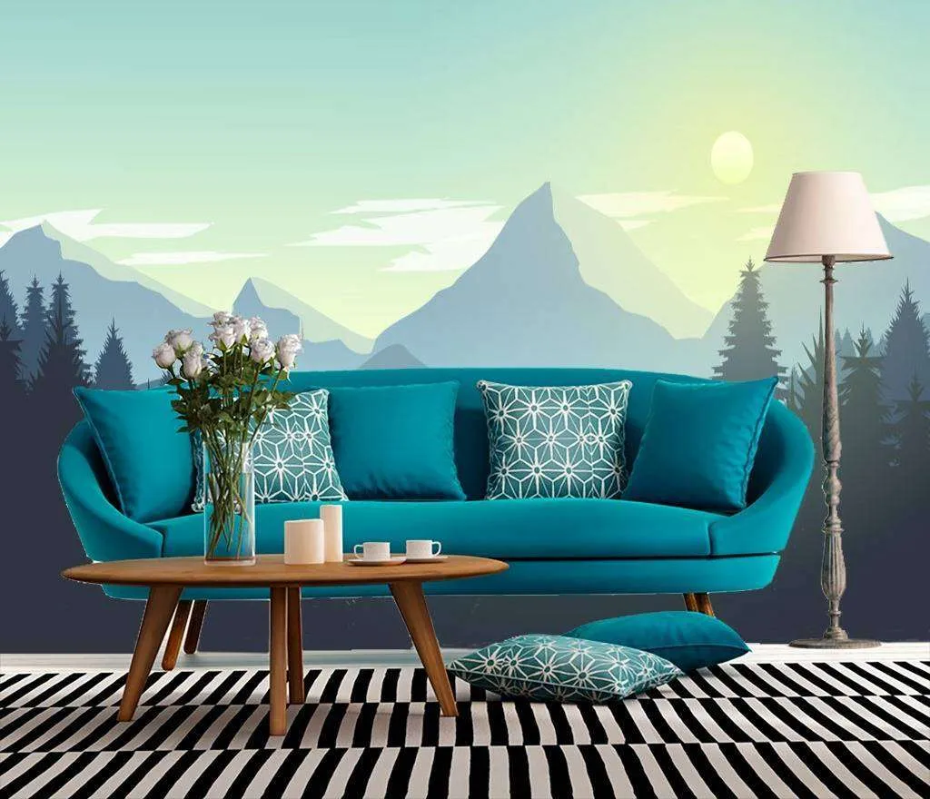 Фотообои Утро в горах  9-983