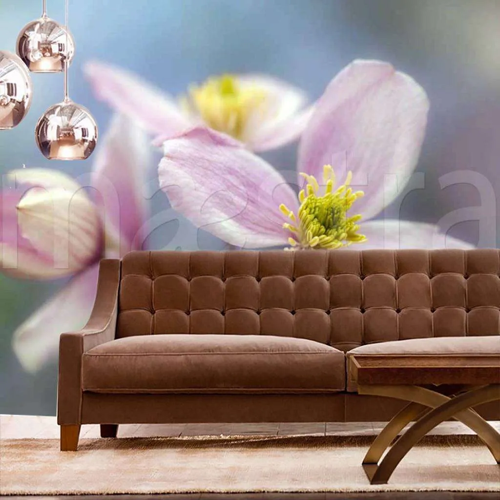 Фотообои Полевые 3д цветы  4-083