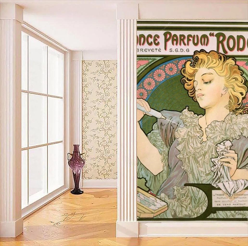 Фотообои Альфонс Мариа Муха - Парфюм Родо  8-224