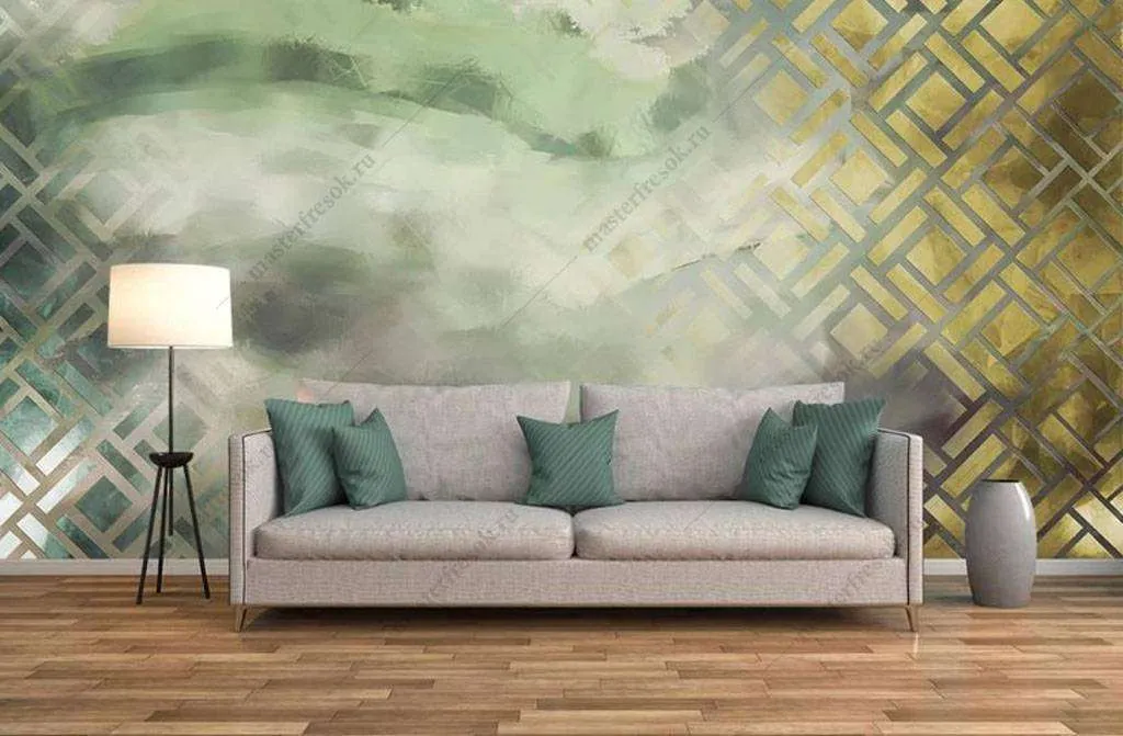 Фотообои в интерьере фон абстракция  16-154 фото