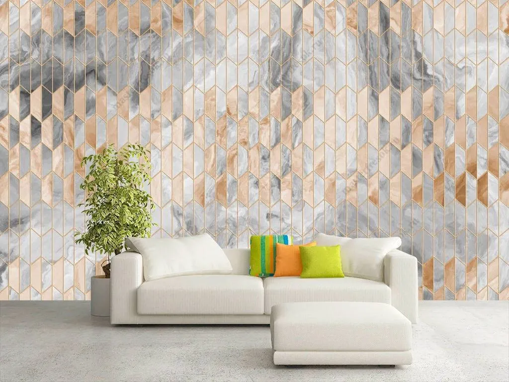 Фотообои Мраморный узор  10-754