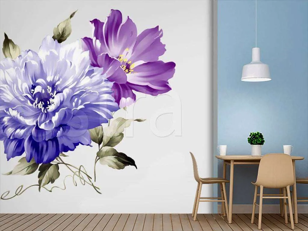 Фотообои Букет синих цветов  9-081