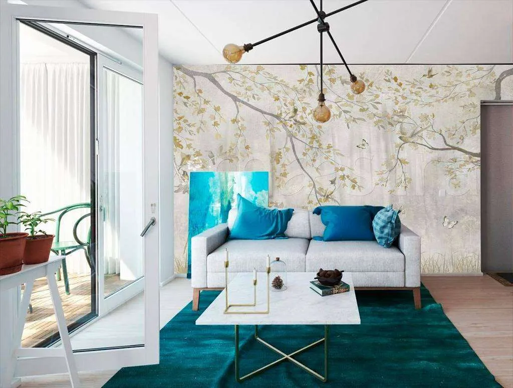 Фотообои в интерьере японский сад  7-788 фото