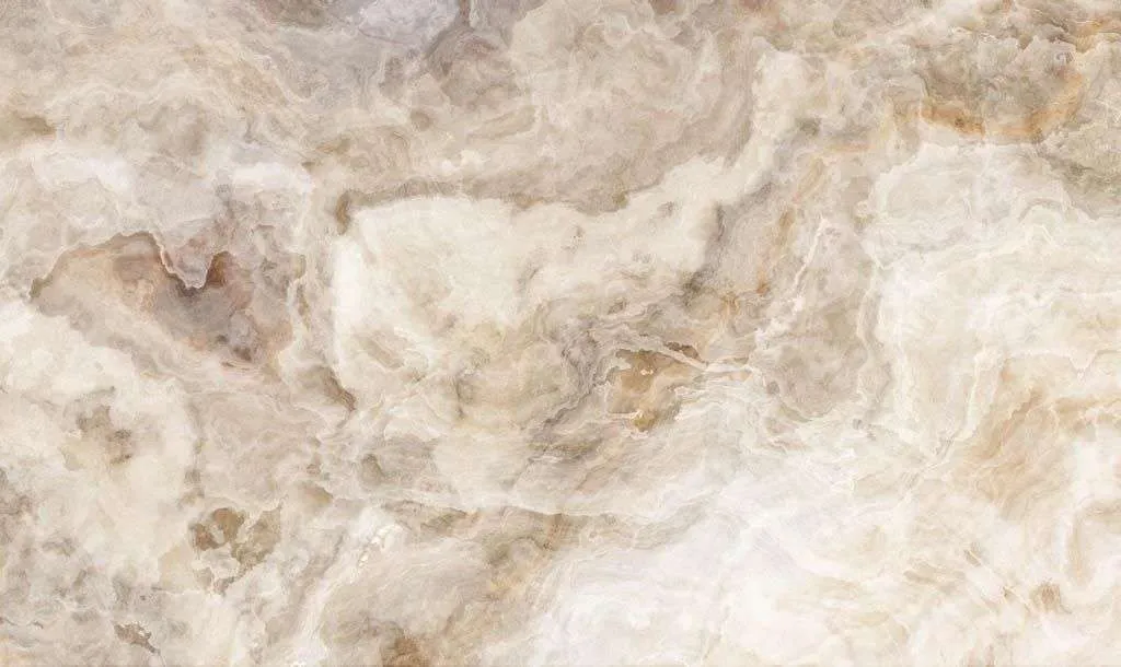 Фотообои в интерьере флюид арт мрамор бежевый  9-1001 фото