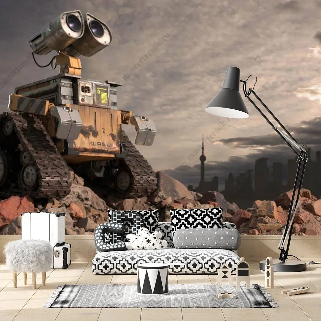 Фотообои Валли роботы  12-1104