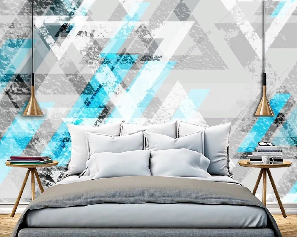 Фотообои Геометрические треугольники  10-952