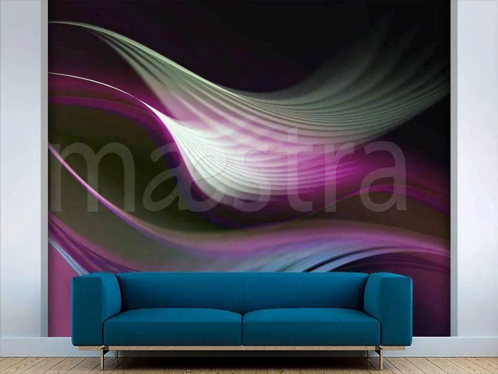 Фотообои Абстракция темный линии  4-285