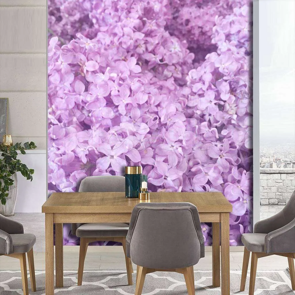 Фотообои Фон из сирени  10-061