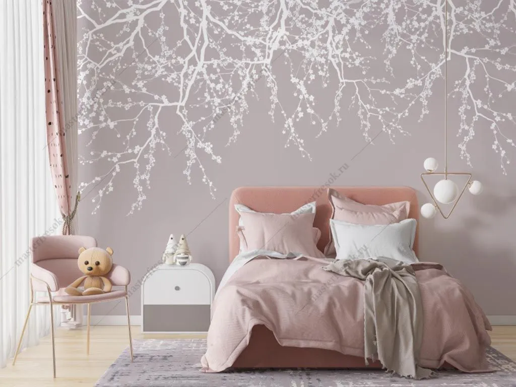 Фотообои Сакура веточки  13-421