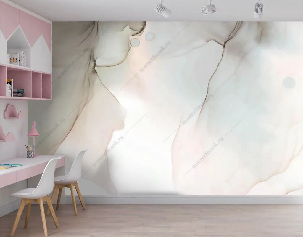 Фотообои Флюид в светлых тонах  9-1544