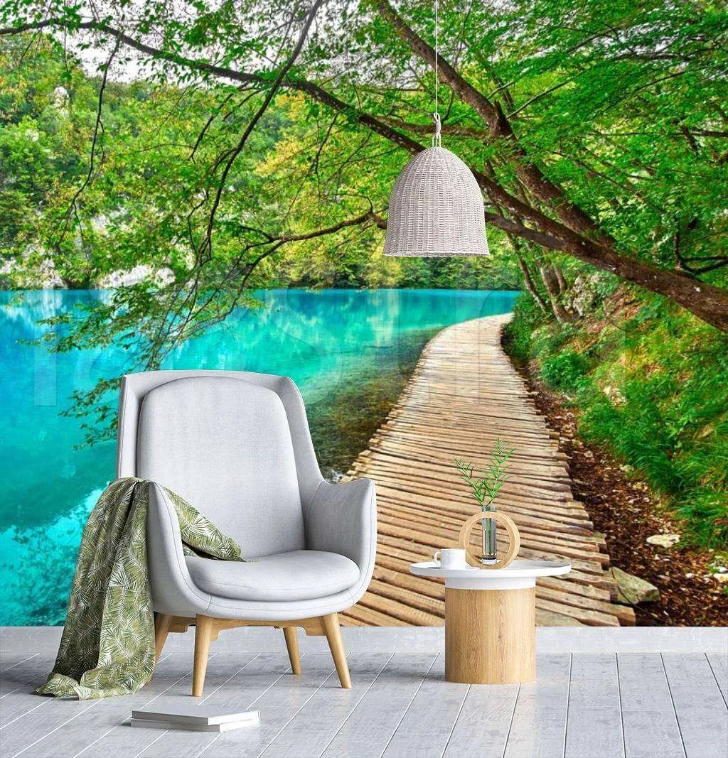 Фотообои Голубая лагуна  9-874