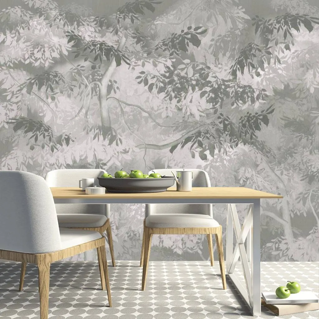 Фотообои в интерьере зимняя сказка  13-284 фото