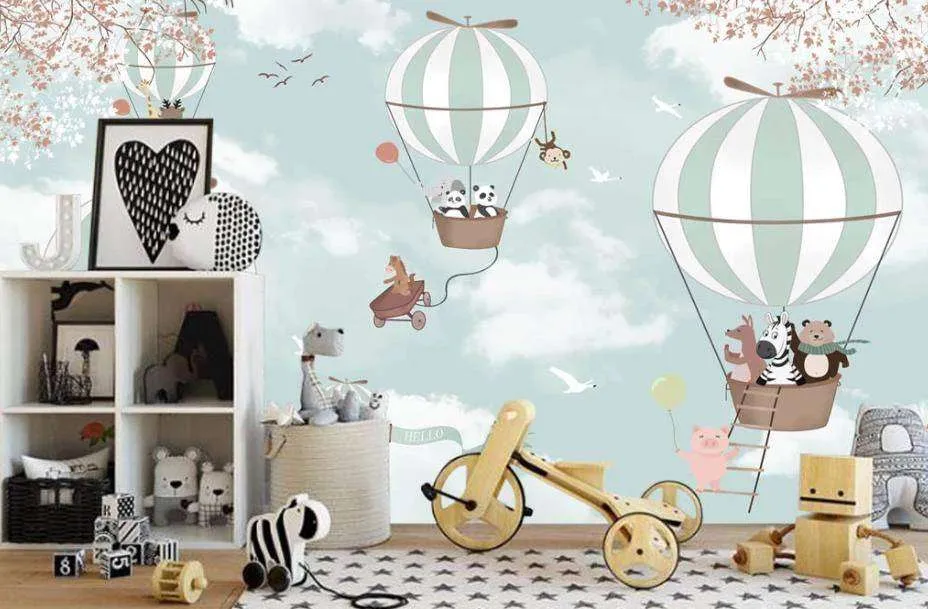 Фотообои Воздушные путешественники  15-248