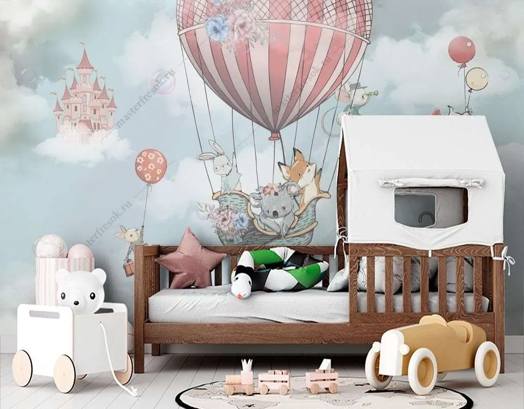 Фотообои в интерьере воздушный замок  14-599 фото