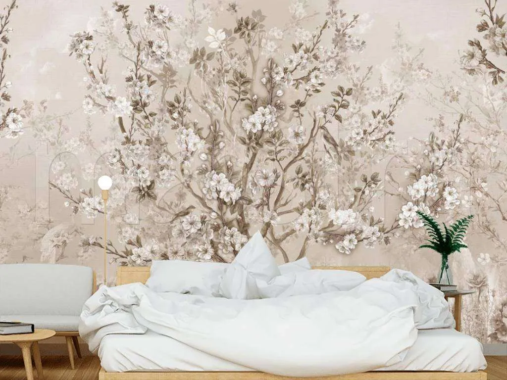 Фотообои Коричневый куст  7-922