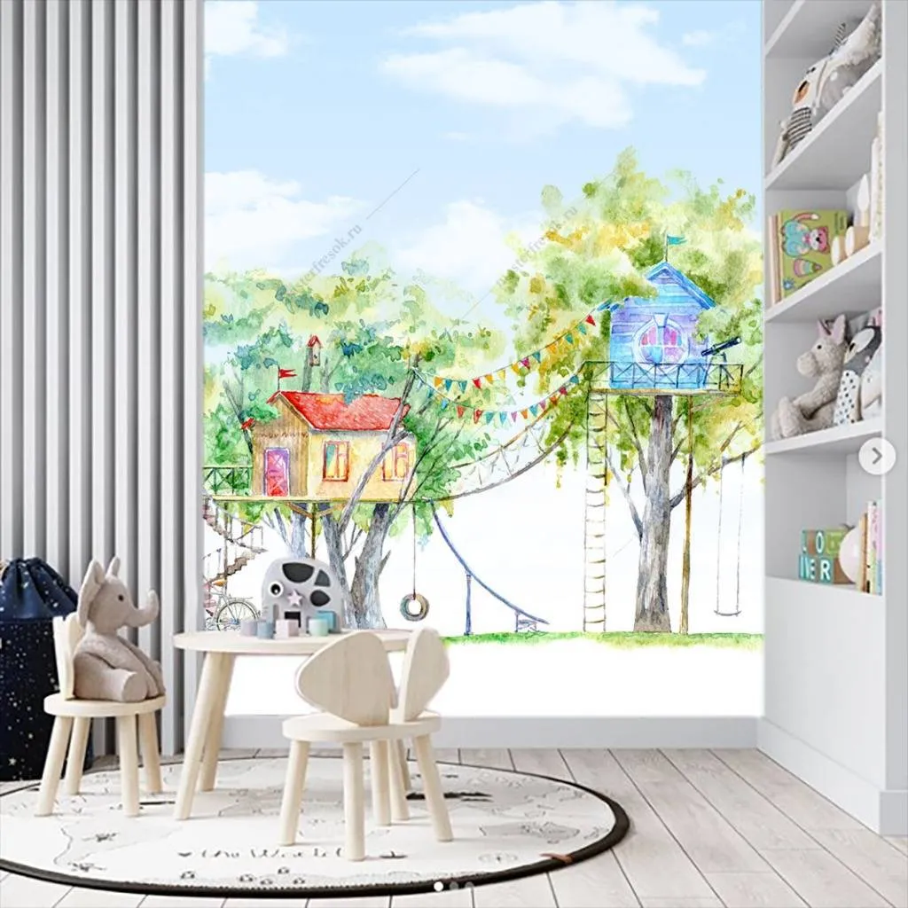 Фотообои Два дерева сказочных  12-912