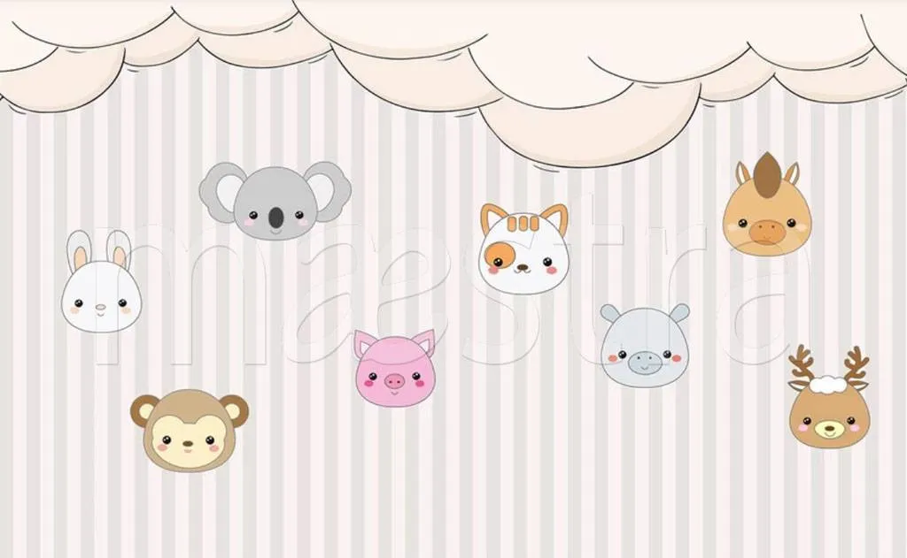 Фотообои в интерьере животные смешные  15-044 фото