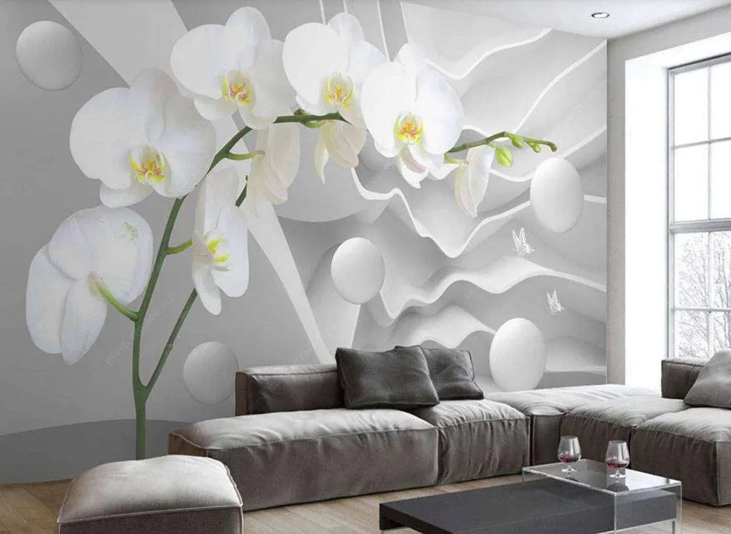 Фотообои Бесшовные обои на стену:  3д сакура. Артикул: 15-750  