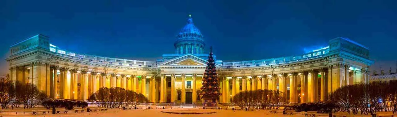 Фотообои в интерьере вечерний петербург  9-706 фото