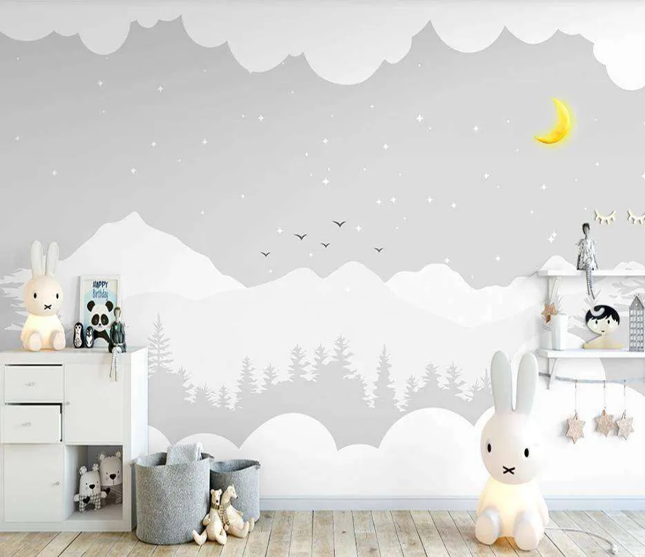 Фотообои Облачко в лесу  15-263