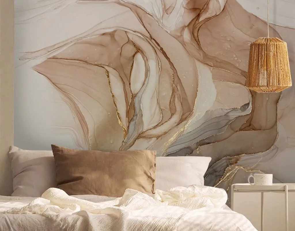 Фотообои в интерьере fluid art 14  9-1954 фото