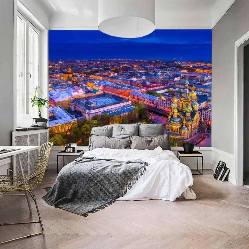 Фотообои в интерьере восхитительный питер  9-676 фото