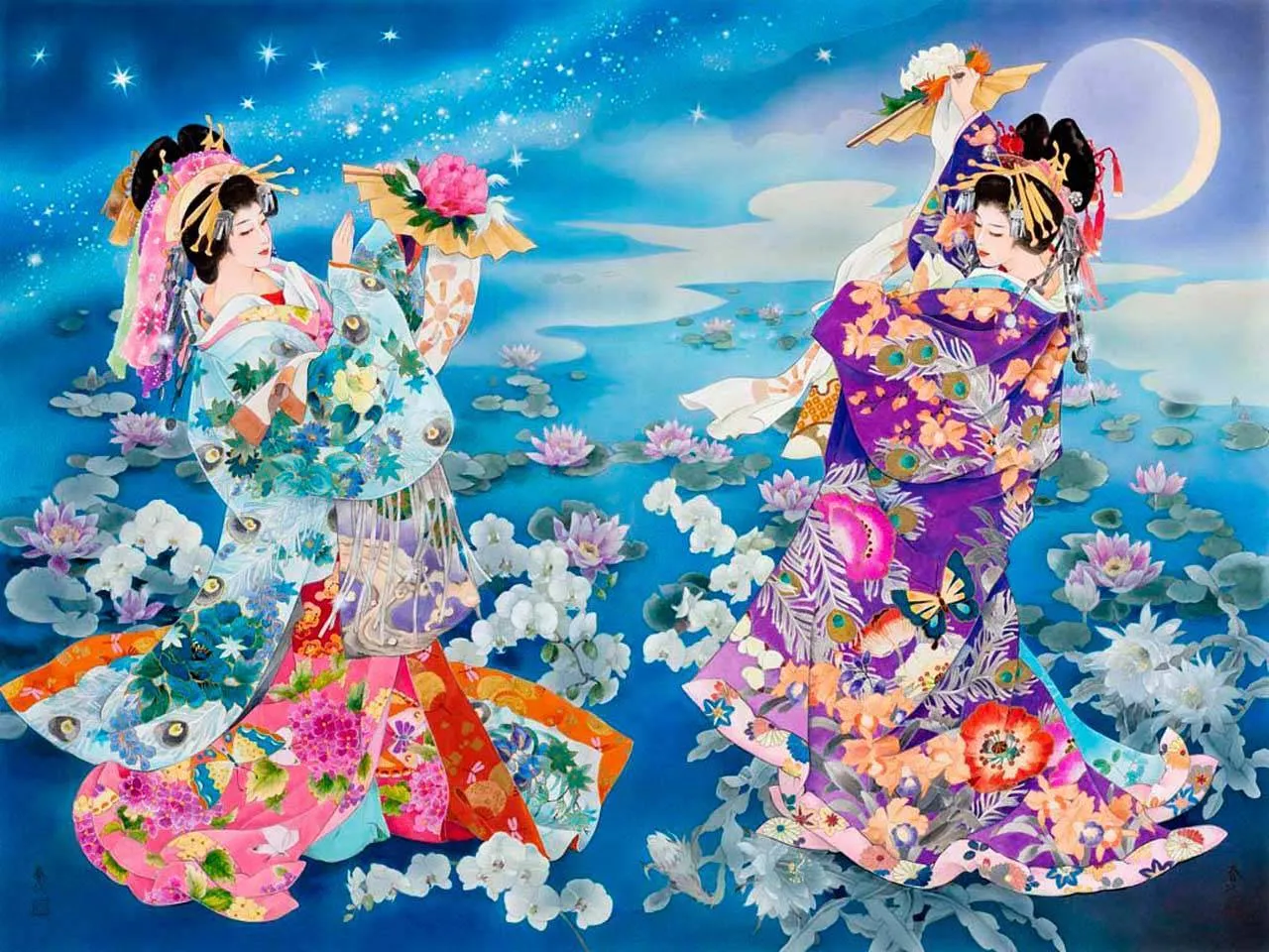 Фотообои в интерьере восточные танцы  8-152 фото