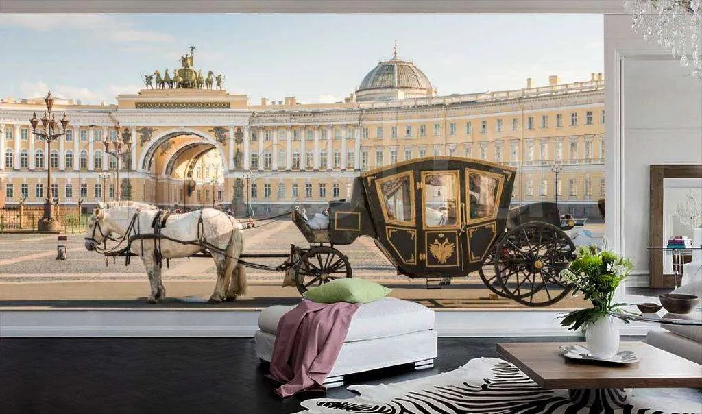 Фотообои Петропавловская крепость в Санкт Петербурге  9-641