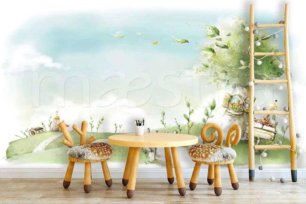 Фотообои в интерьере тропинка в сказку  12-292 фото