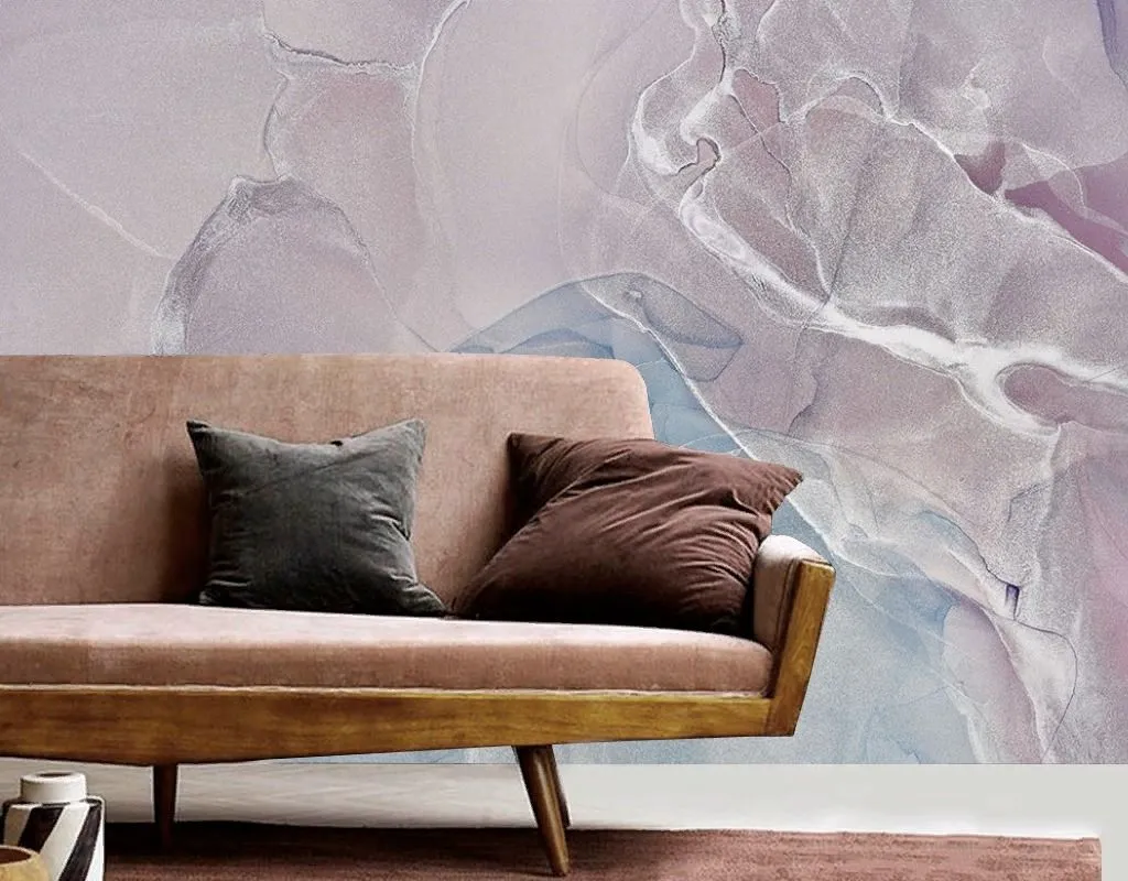 Фотообои в интерьере флюид арт лед  9-2039 фото