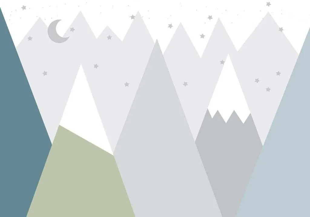 Фотообои в интерьере пики серые  12-847 фото