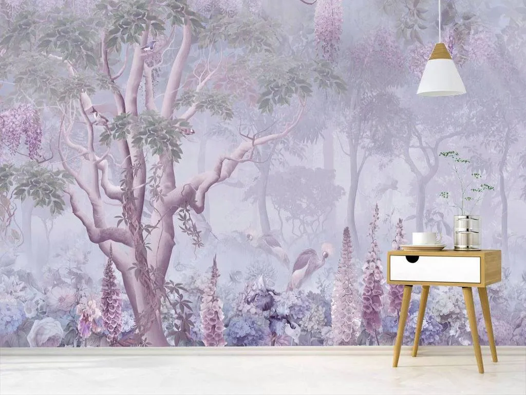 Фотообои в интерьере жар птица на воле  13-091 фото