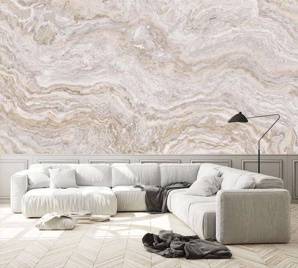 Фотообои в интерьере флюид арт светлый  9-1008 фото