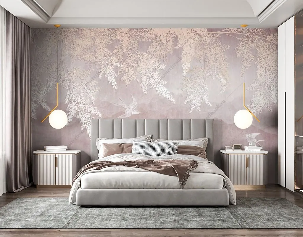 Фотообои Розовые холмы  14-581