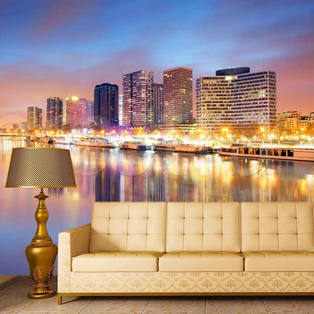 Фотообои Ночной Париж  9-746