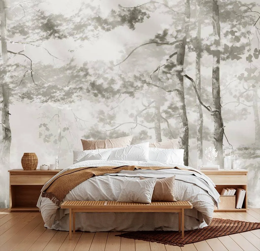 Фотообои Гризайль акварелью  13-286