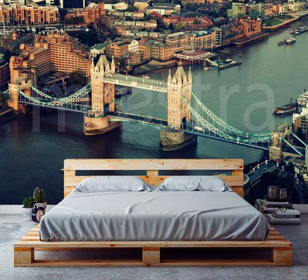 Фотообои в интерьере пространство тауэрского моста  9-506 фото