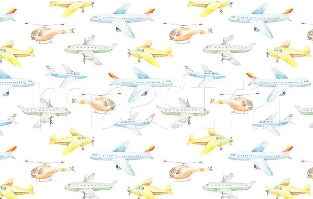 Фотообои в интерьере воздушная эскадрилья  15-181 фото