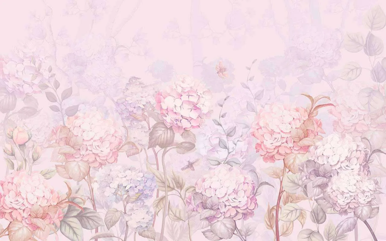 Фотообои в интерьере розовые мечты  13-111 фото