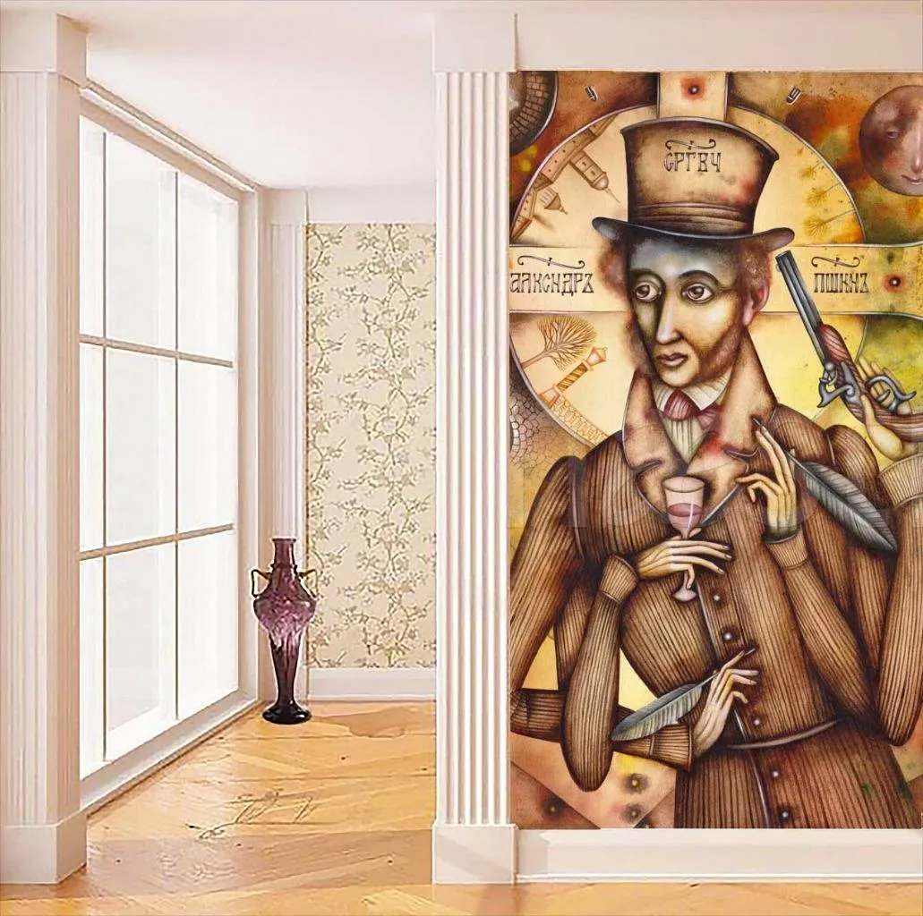 Фотообои Пушкин А.С. - Северный ганапати  9-254