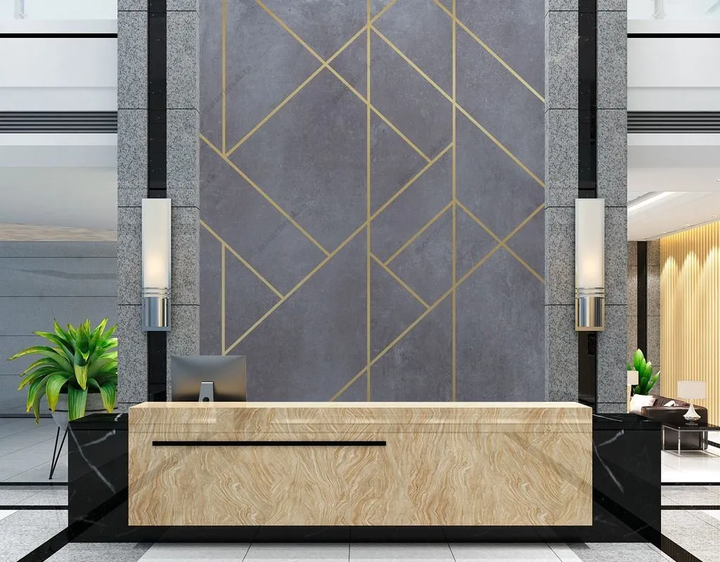 Фотообои Геометрия на бетоне  9-1609