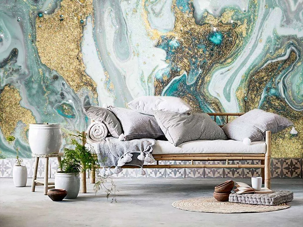 Фотообои Флюид Арт - Энергия планеты  9-927