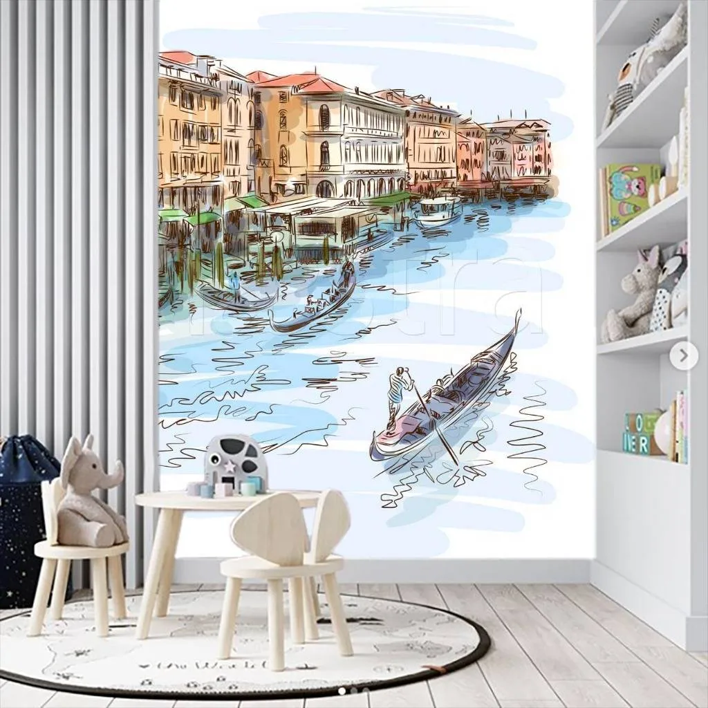 Фотообои Венеция на воде  9-257