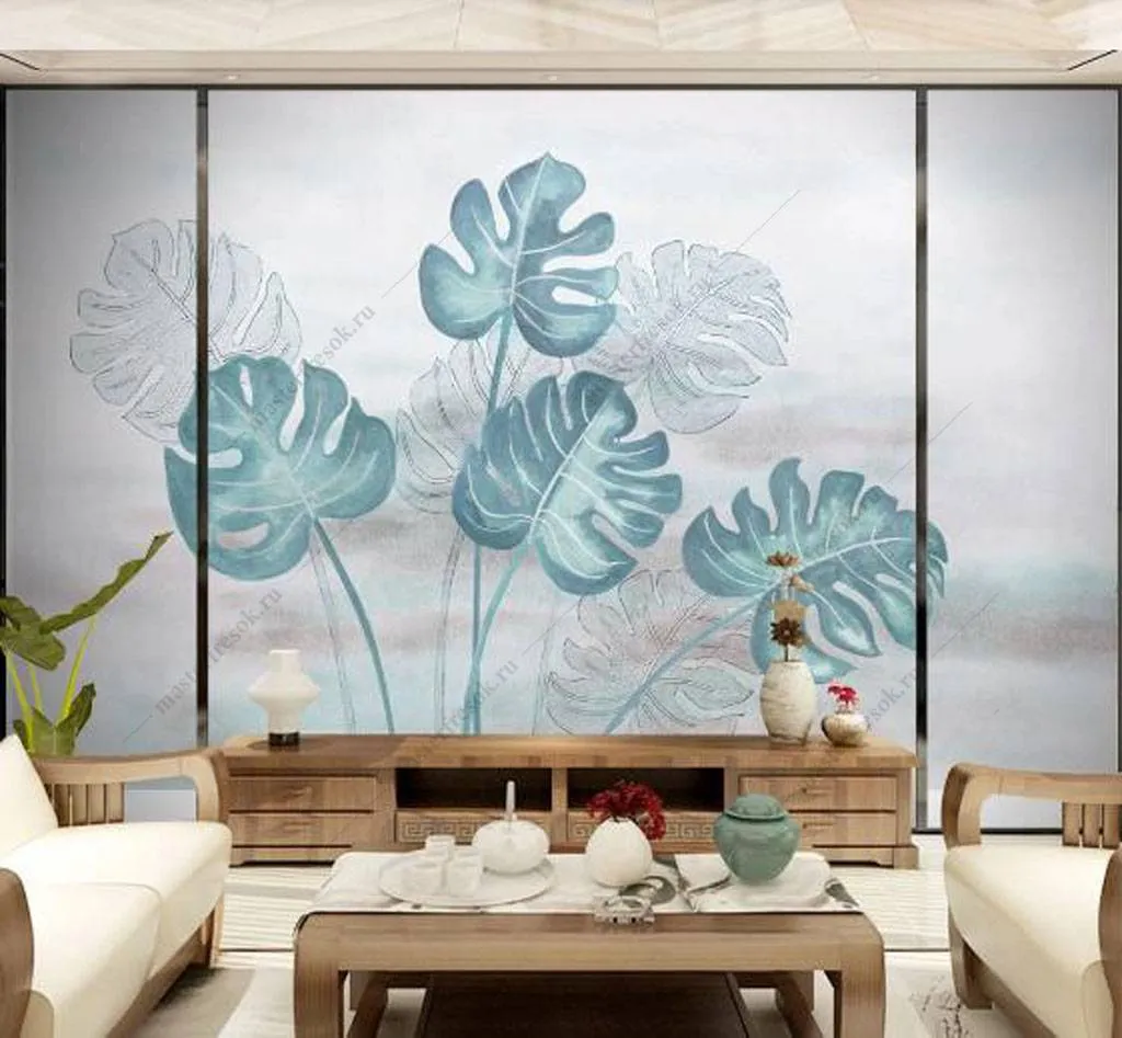 Фотообои в интерьере отражение  15-871 фото