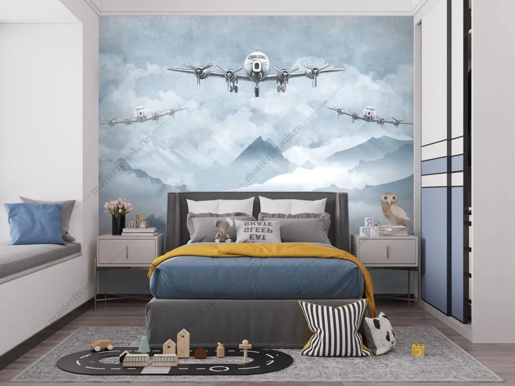 Фотообои Военные самолеты  12-1401